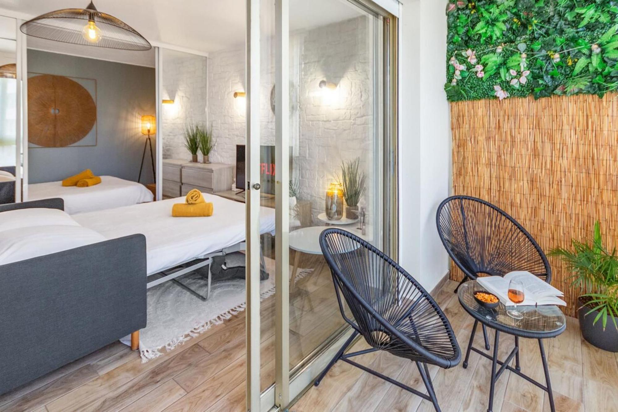 Appartement Le Pied Dans L'Eau - Calm - Sun - Seaside - Hipprodrome - Racetracks à Cagnes-sur-Mer Extérieur photo
