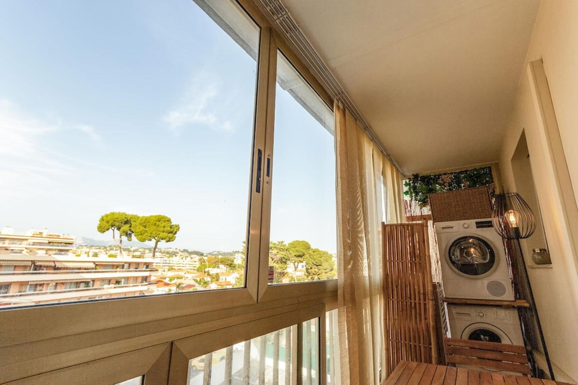 Appartement Le Pied Dans L'Eau - Calm - Sun - Seaside - Hipprodrome - Racetracks à Cagnes-sur-Mer Extérieur photo